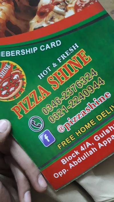 Need delivery boy urgenT gulshan e iqbal