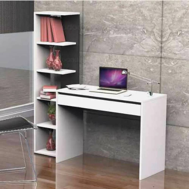 Computer table with book shelf 5