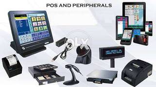 POS with software Barcode Scanner/Barcode Printer/Barcode Scanner