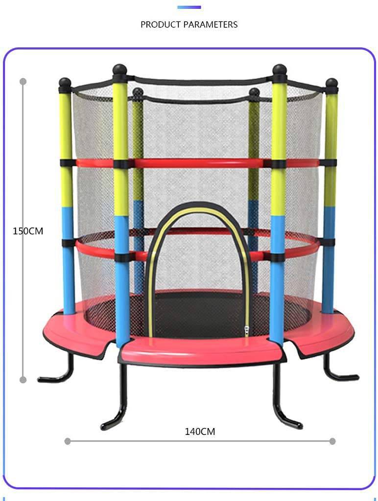 Fitness 55 inch Trampoline For Kids 2