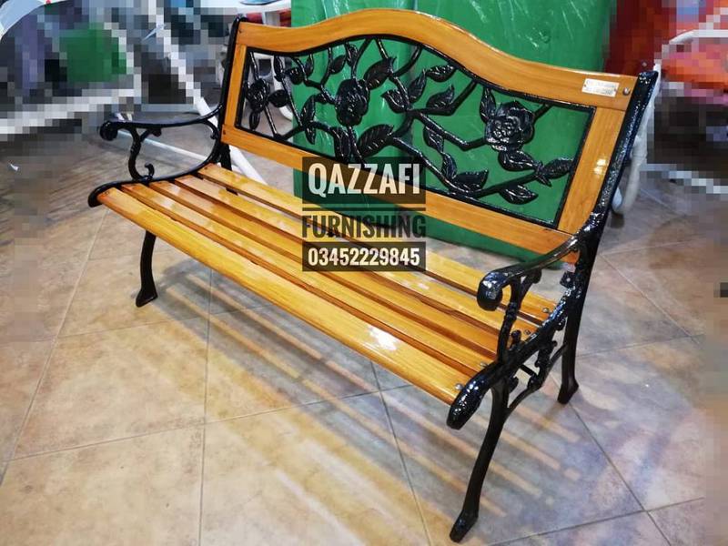 Garden bench patio bench park Bench Outdoor furniture chairs Qazzafi 0