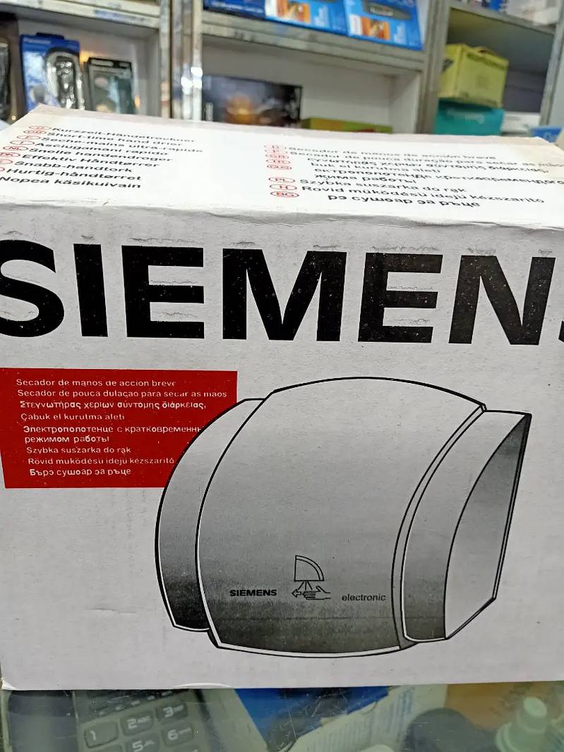 Original Siemens Hand dryer 100% fully automatic 3