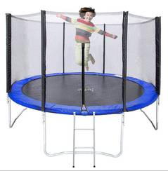 8 Feet Jumping Trampoline with Enclosure