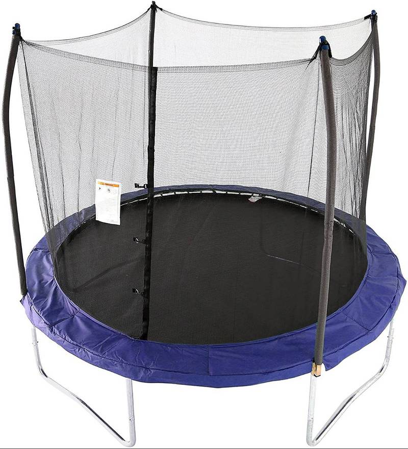 Trampoline 10 Feet Round Trampoline and Enclosure with spring 2