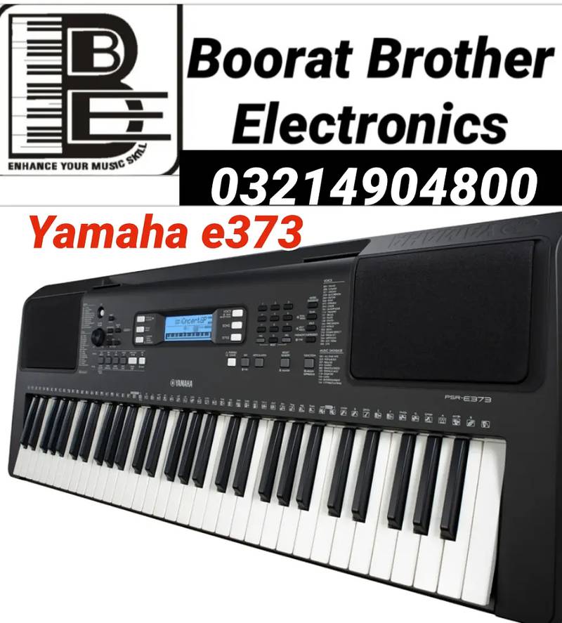 New ar Yamaha PSR-E373 available at our yamaha official outlet 4
