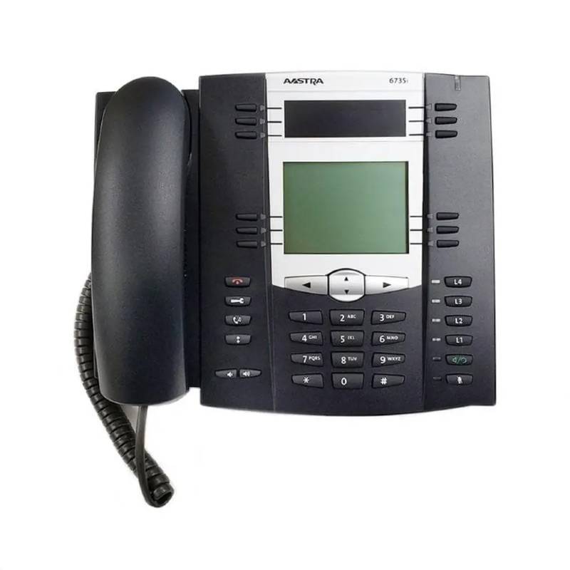 Aastra 6735i HD Audio and GigE, Expandable IP Telephone, SIP IP phone. 1