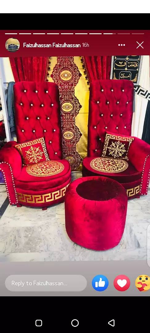 Bedroom chairs in varsachi touch 2