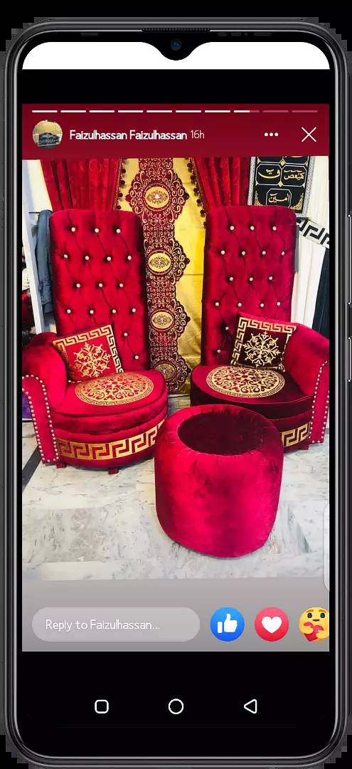 Bedroom chairs in varsachi touch 7
