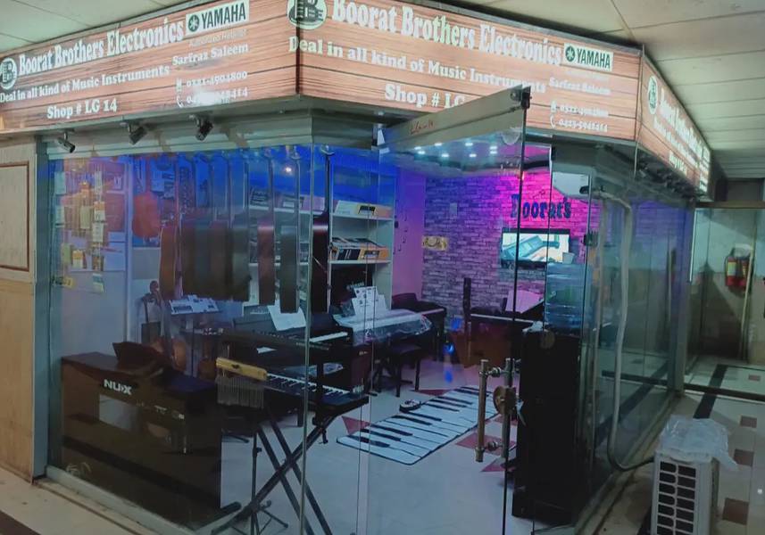 Boorat Brothers  Electronics Pakistan biggest piano display center 2