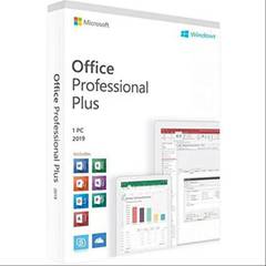 Microsoft Office 2019 Professional Plus Key Genuine License DVD PACK