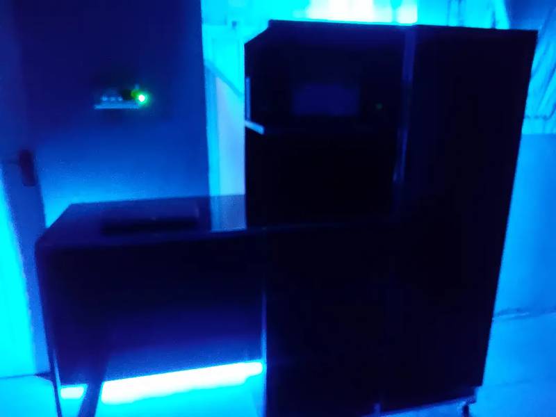GAMING COMPUTER TABLE With almari 3