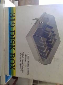 3-1/2" Floppy diskette storage box (319)