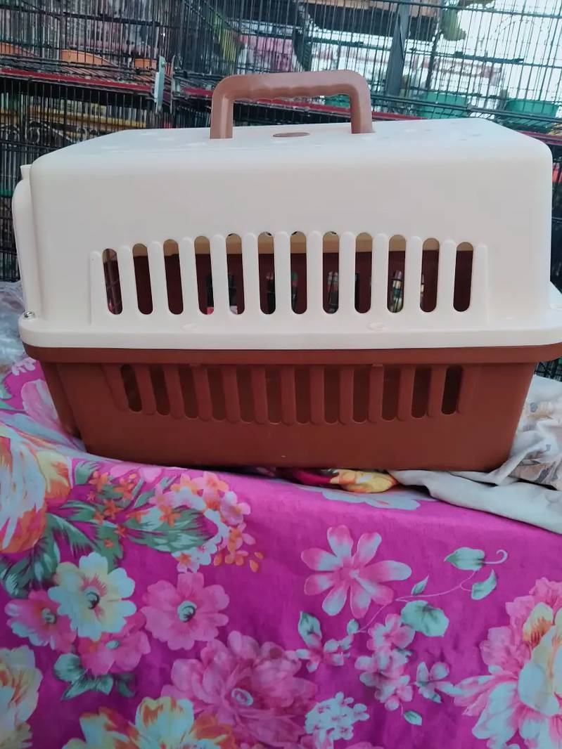 Pet carrier/Jet Box Cage for cat& Dog S,M,L,XL 2