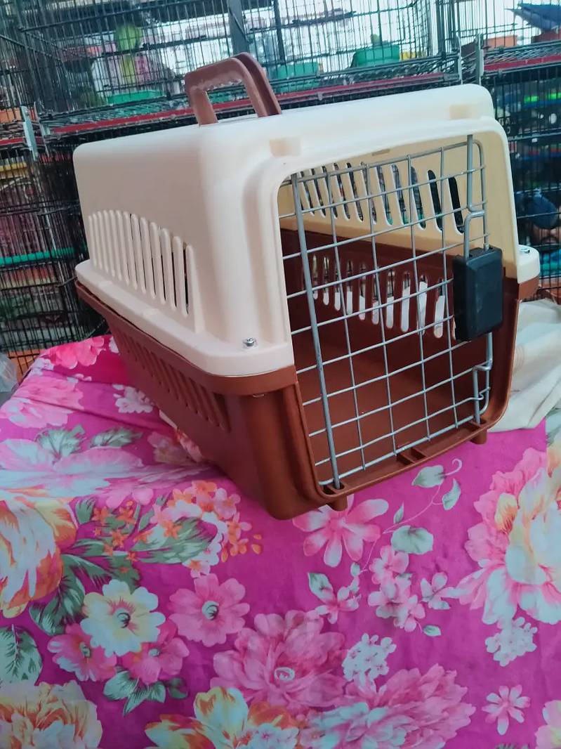Pet carrier/Jet Box Cage for cat& Dog S,M,L,XL 4