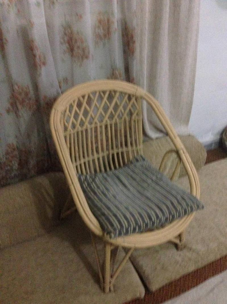 Cane sofa chair 2