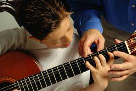 Guitar teacher eme bahria wapda dha canal model lesson classes trainer