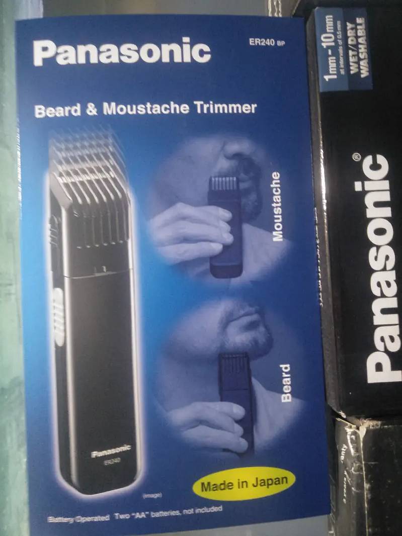 Panasonic trimmers and shavers 4