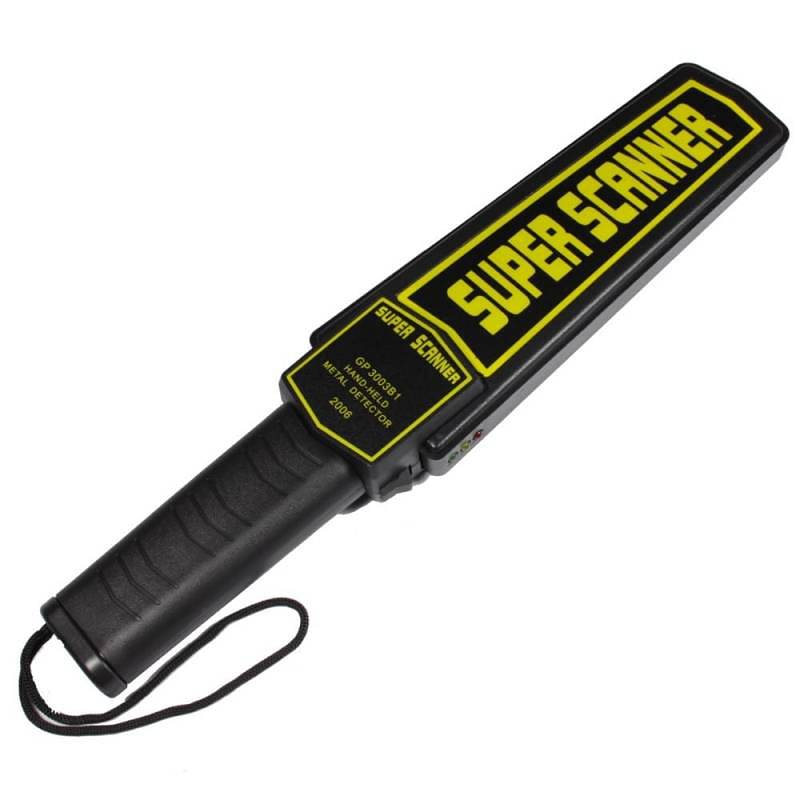 Super scanner hand held metal detector. 1