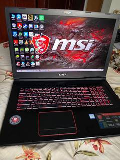 MSI GE73VR 7RF Raider 17 inch GTX 1070 Gaming Laptop