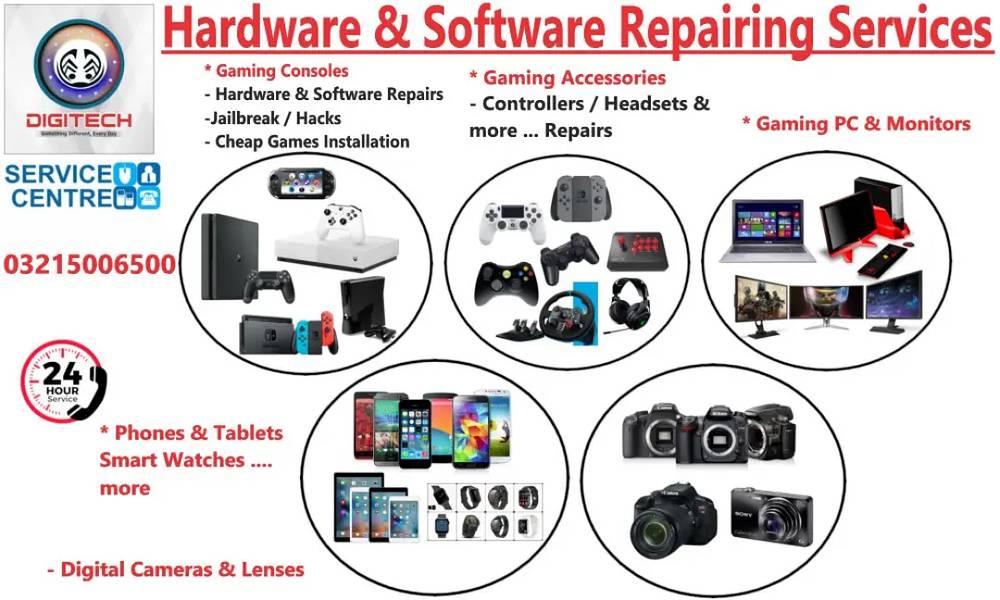 PlayStation PS3 PS4 PS5 XBox & Accessories Repairing Services 0