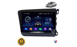 V7 Civic Rebirth 10" Android LCD LED Car Panel GPS navigation DVD 0