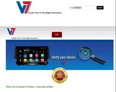 V7 Civic Rebirth 10" Android LCD LED Car Panel GPS navigation DVD 5