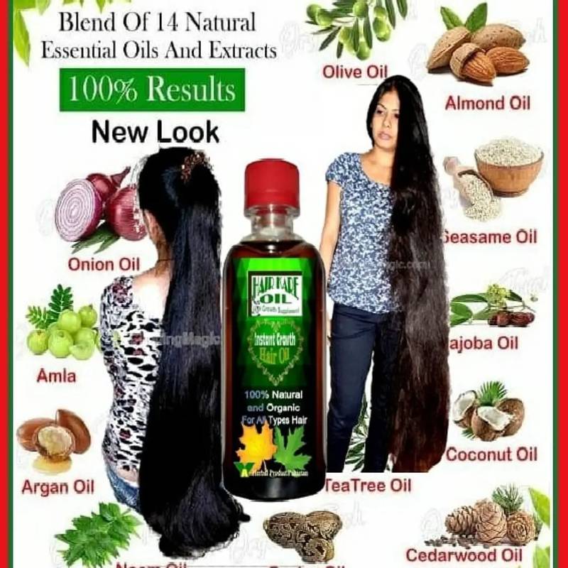 Natural Hair Oil ( 12 Herbs ) 1