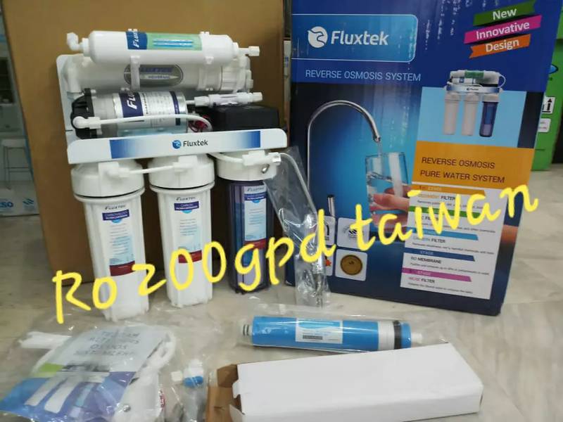 Fluxtek RO Reverse Osmosis Water Filter System 100 GPD to 200 GPD 1