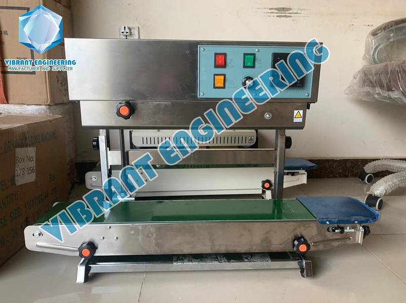 Horizontal Continuous Band Sealer/ Sealing Packing Machine 6