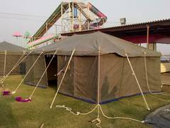 Kawaiti Deluxe Tent size 13x20 feet.