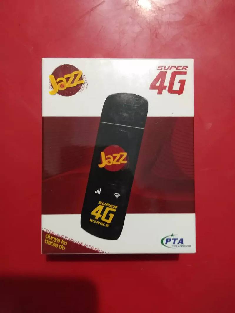 4g WiFi Wingle All Network Zong/Jazz Sim Working Cash On Delivery 0