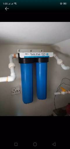 New Safe Pak Water Filter Co Jumbo Housing 20" Water Filter System 0