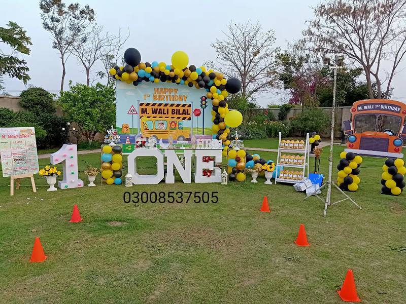 Balloons decoration. Event planner. theme decoration 1