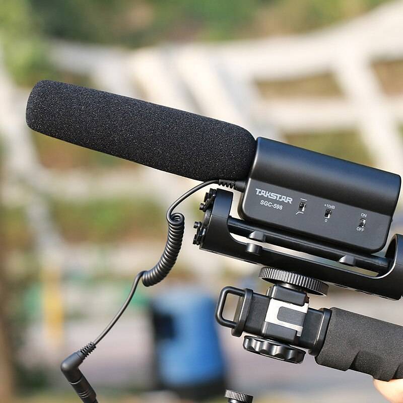 ORIGINAL TAKSTAR SGC-598 Interview Microphone for DSLR 0