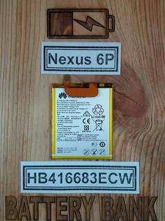 Huawei Nexus 6P Battery Replacement HB416683ECW Price in Pakistan