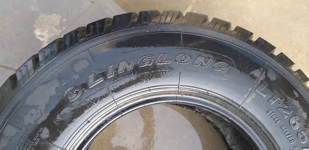 Tyre 16" LT265/75 R16 LL850 ling long tubeless for prado/pajero/hillux 9