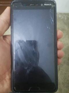 Nokia 6 good condition black colour with charger 0