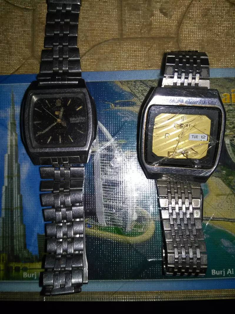 SEIKO AND RICOH WATCHES japan original 0