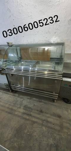 Bain merry counter for salan dishies hotel resturent pizza oven fryer