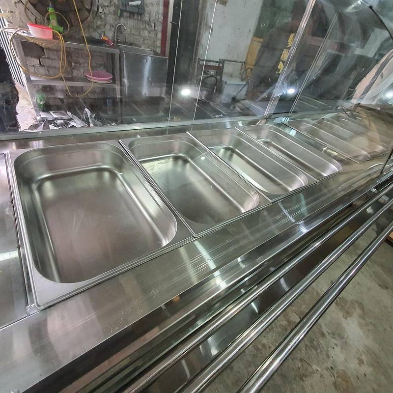 Bain merry counter for salan dishies hotel resturent pizza oven, fryer 1