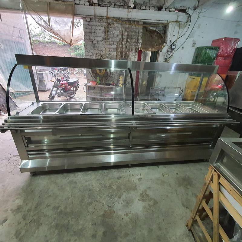 Bain merry counter for salan dishies hotel resturent pizza oven, fryer 2