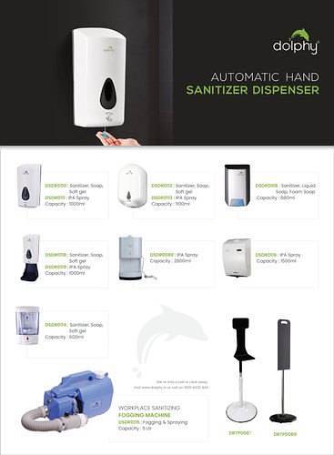 Automatic Soap Sanitizer Dispenser white colour 2