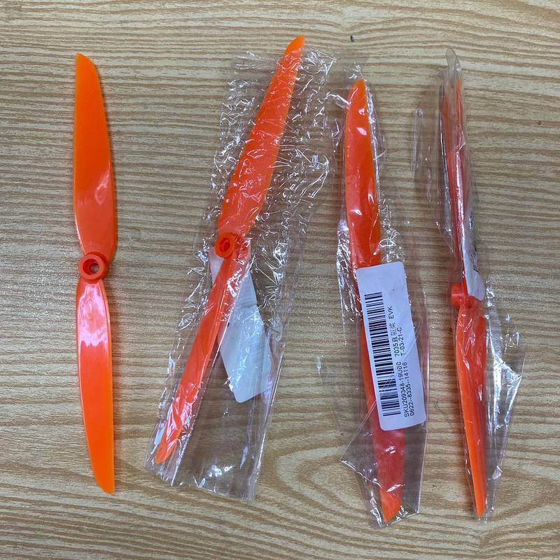 7035 Size Orange Propellors 4 Pieces Helicopters Rc Plane Boats 4