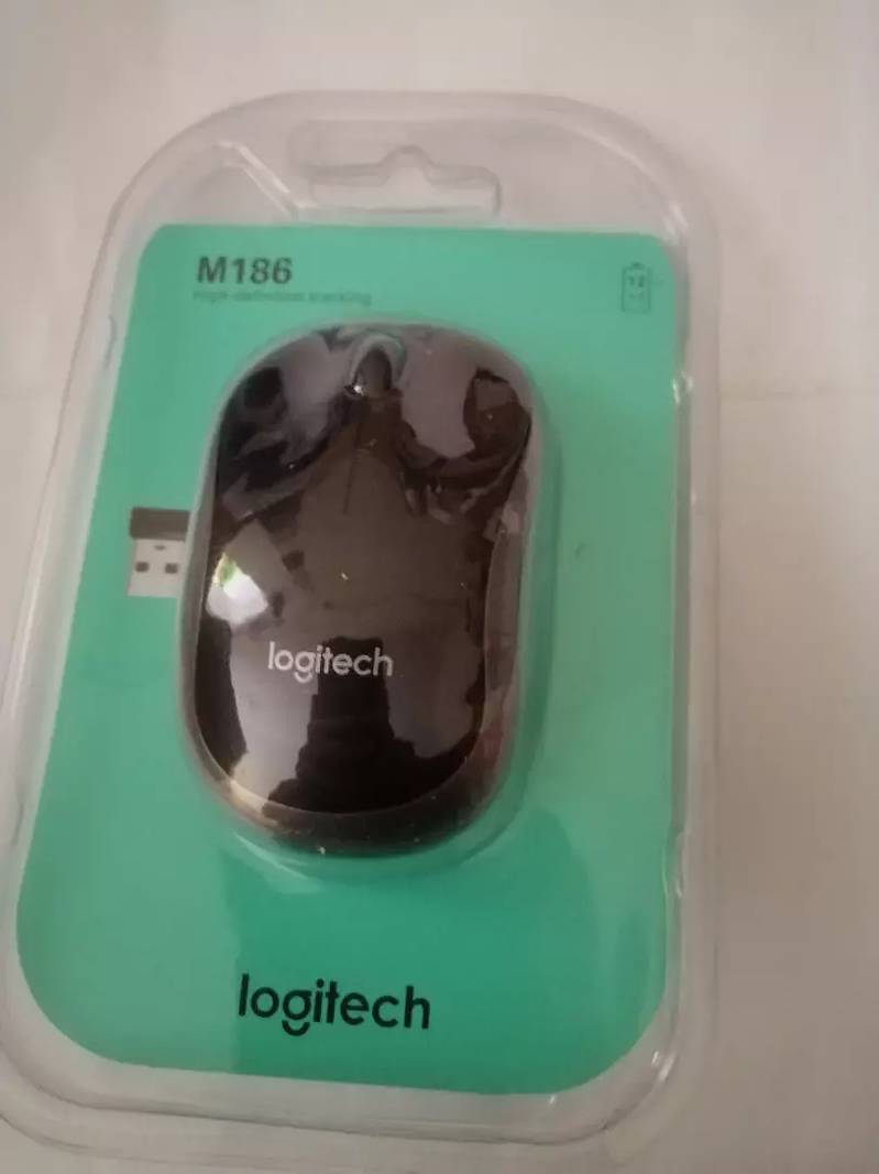 LOGITECH M186 WIRELESS MOUSE 1