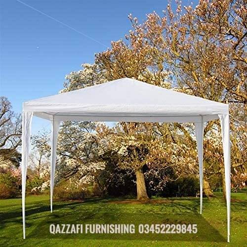 Canopy Tent Gazebo Shade popup tent  garden outdoor lawn chairs qazzaf 5