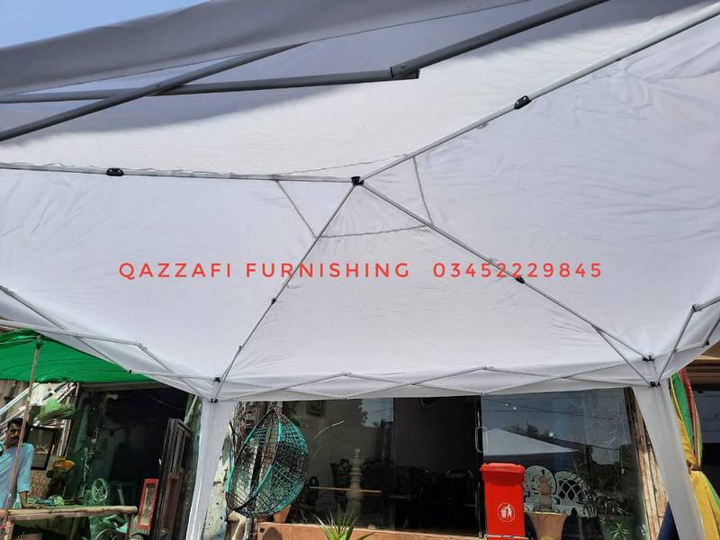 Canopy Tent Gazebo Shade popup tent  garden outdoor lawn chairs qazzaf 3