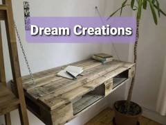 Foldable Laptop Table Made of pallet woods for sale