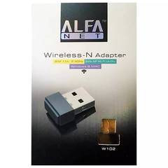 Alfa usb wifi dongle w 102