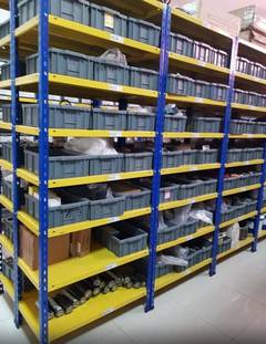 Racking display all type of racks available on demand