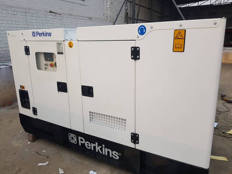 Brand New Perkins UK 100 Kva Generator With Sound Proof  Smart Canopy 1